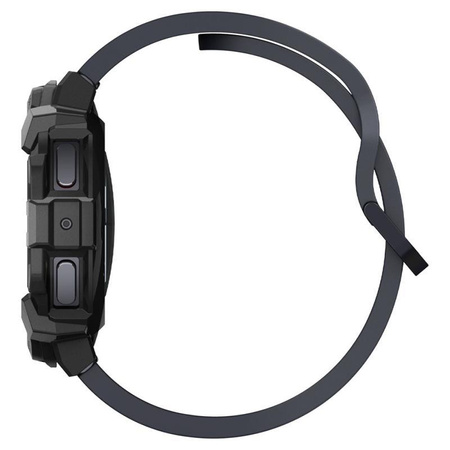 Spigen Rugged Armor - pouzdro pro Samsung Galaxy Watch 7 44 mm (matně černé)