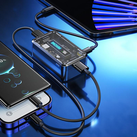 WEKOME WP-395 Vanguard Series - Power bank 10000 mAh Super Charging PD 20W + QC 22,5W (černá)