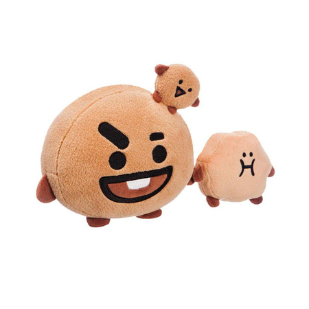 Line Friends BT21 - Plyšový maskot 20 cm SHOOKY