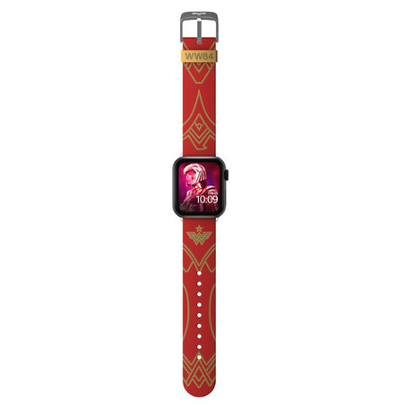 DC Comics - Pasek do Apple Watch 38/40/41/42/44/45/49 mm (Wonder Woman 1984: Crimson Armor)