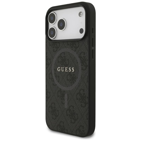 Guess 4G Ring Classic Logo MagSafe - Case iPhone 17 Pro Max (black)