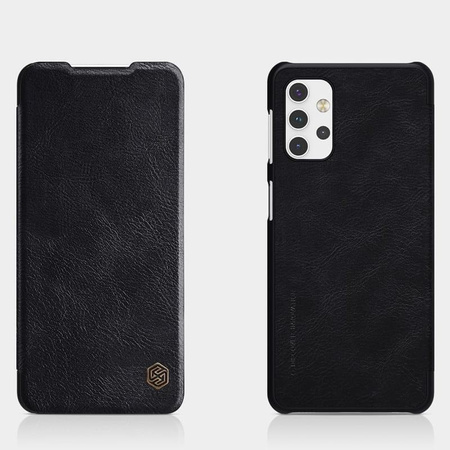 Nillkin Qin Leather Case - Etui Samsung Galaxy A32 5G (Noir)