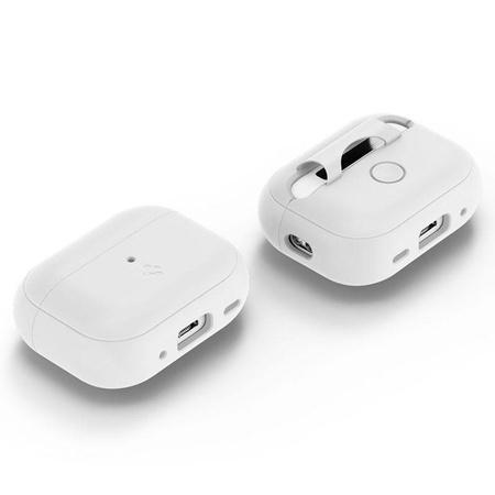 Spigen Silicone Fit Strap - Case for Apple AirPods Pro 1 / 2 (White / Gray)