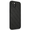 Karl Lagerfeld Perforated Allover - Hülle für iPhone 13 mini (Schwarz)