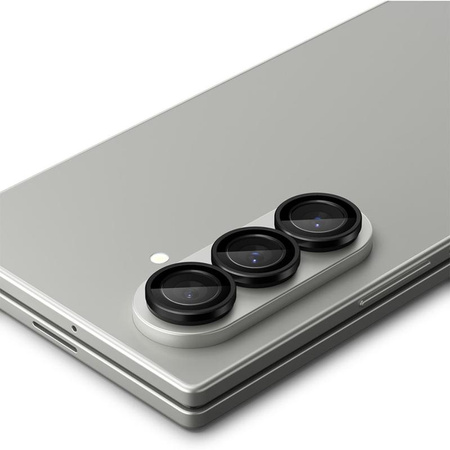 Spigen Optik Pro HD GLAS.TR EZ Fit Camera Protector 2er-Pack - Objektivschutzglas für Samsung Galaxy Z Fold 7 (2 Stück)(Schwarz)