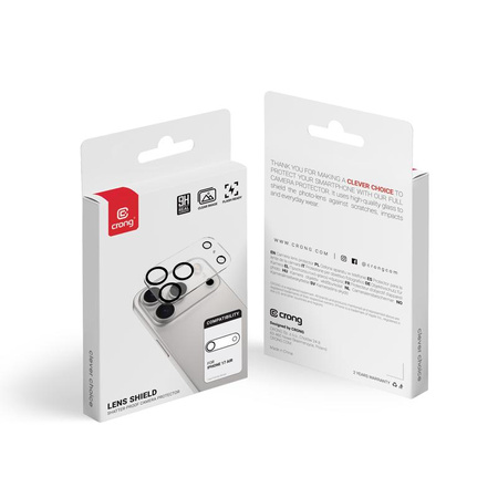 Crong Lens Shield - Glass for the iPhone Air camera and lens
