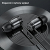 USAMS EP-46 - 3.5 mm stereo jack headphones (red)