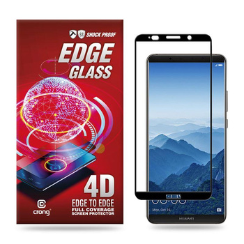 Crong Edge Glass 4D Full Glue - Edzett üveg a Huawei Mate 10 teljes képernyőjére