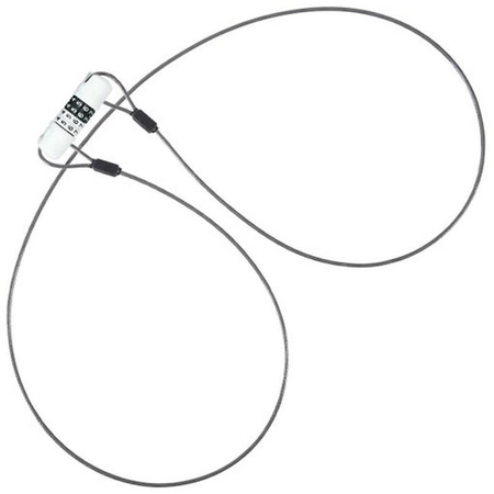 Dunlop - Cadenas à câble pour vélo Cipher (rouge)