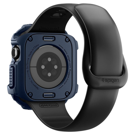 Spigen Rugged Armor V2 - Schutzhülle für Apple Watch 10/11 42 mm (Marineblau)