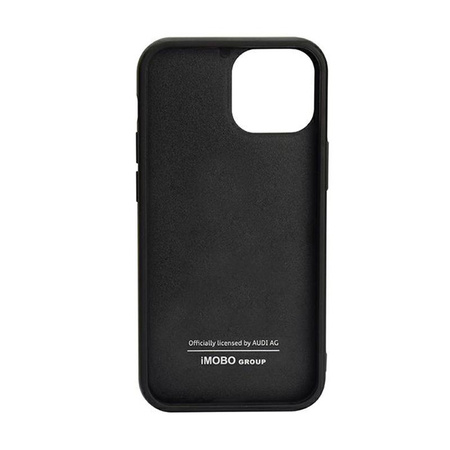 Audi Carbon Fiber Stripe - Hülle für iPhone 13 Pro Max (Schwarz)