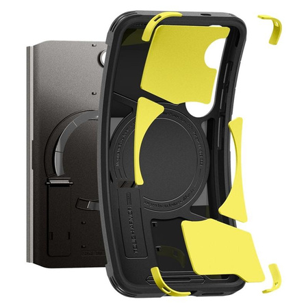 Spigen Tough Armor MagSafe - tok Samsung Galaxy S25+ (fekete)