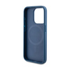 Guess 4G Collection Leather Metal Logo MagSafe - iPhone 14 Pro Max Case (blue)