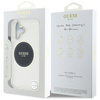 Guess IML Metal Colored Circle Classic Logo MagSafe - Etui do iPhone 16 (czarny)