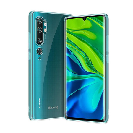 ETUI PRZEZROCZYSTE DO MI NOTE 10 | MI NOTE 10 PRO, Crong Bezbarwne, Eleganckie, Plecki