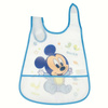 Mickey Mouse - Bib with pocket (blue)