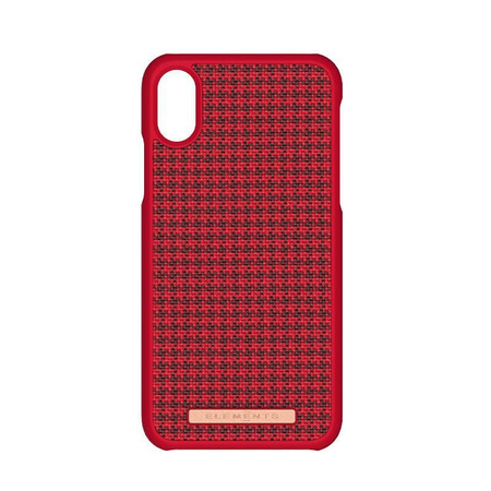 Nordic Elements Saeson Idun - Coque en matériau iPhone Xs / X (Rouge)