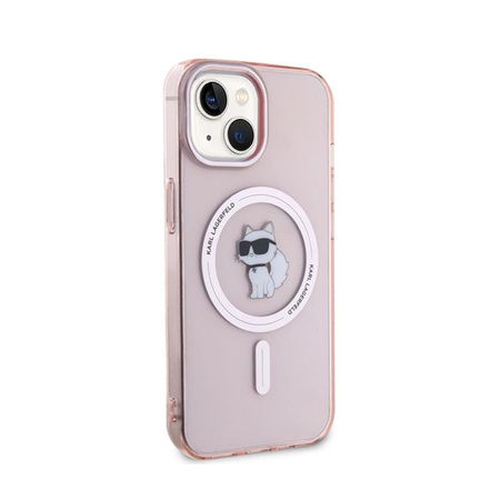 Karl Lagerfeld IML Choupette MagSafe - Case for iPhone 15 (pink)