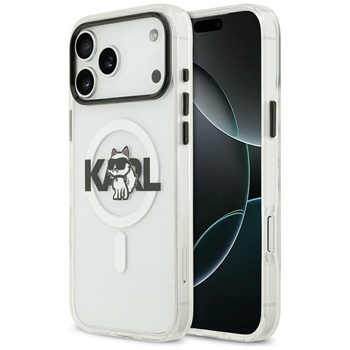 ETUI DO IPHONE 17 do MAGSAFE KARL LAGERFELD ORYGINALNE PRZEZROCZYSTE MODNE