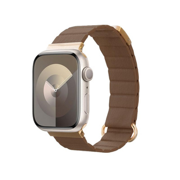 PASEK SKÓRZANY DO APPLE WATCH 11 10 9 8 | 38 40 41 42 mm, Elegancki, Crong