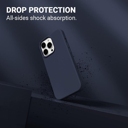 Crong Color Cover - Etui iPhone 13 Pro (granatowy)
