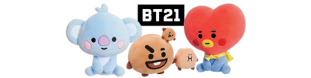 BT21 - Sada sešitů KOYA A6 (3 kusy)
