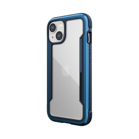 X-Doria Raptic Shield - Aluminiumgehäuse für iPhone 14 (Falltest 3m) (Marineblau)