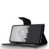 Zizo Flap Wallet Pouch - étui pour iPhone X avec emplacements pour cartes + stand up (Noir/Noir)