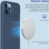 Nillkin CamShield Silky Magnetic - Apple iPhone 12 / 12 Pro Hülle mit Kameraabdeckung (Matcha Grün)
