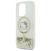 Hello Kitty Liquid Glitter Fever MagSafe - Case for iPhone 16 Pro Max (white/gold)