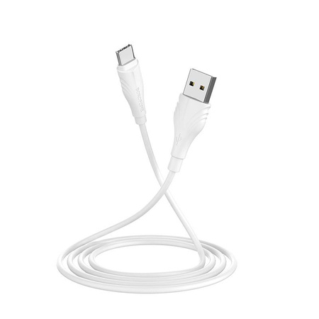 Borofone - Kabel USB-A do USB-C, 2 m (Biały)
