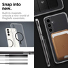 Spigen Ultra Hybrid OneTap Ring MagSafe - tok Samsung Galaxy S23 FE (fekete)