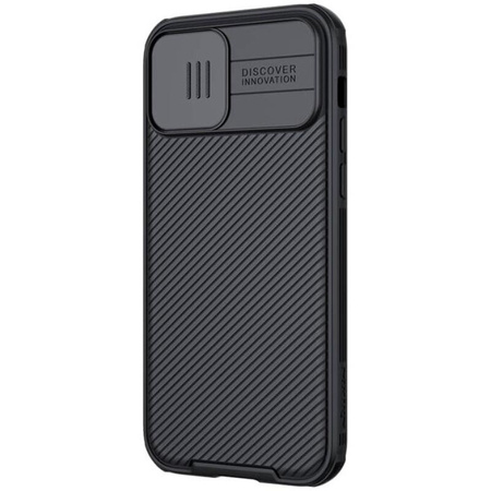 Nillkin CamShield Pro Magnetic - Apple iPhone 12 Pro Max Hülle mit Kameraabdeckung (Schwarz)