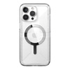 Speck Gemshell Grip + MagSafe - Case for iPhone 15 Pro Max (Clear / Chrome Finish)