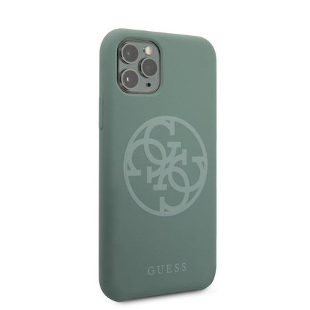 Guess Silicone 4G Tone to Tone - iPhone 11 Pro Tasche (khaki)