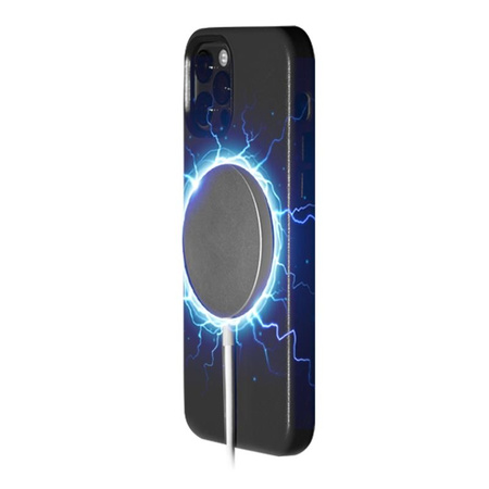 PURO SKYMAG - iPhone 13 Pro Max Hülle mit Made for MagSafe Zertifikat (schwarz)