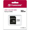 Carte mémoire Transcend Memory microSDHC - 32 GB Class 10 UHS-I U1 95/25 MB/s avec adaptateur