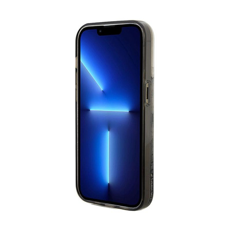 Karl Lagerfeld Liquid Glitter Choupette - Hülle für iPhone 14 Pro (Transparent)