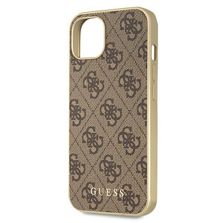 Guess 4G Collection MagSafe - Coque iPhone 13 (marron)