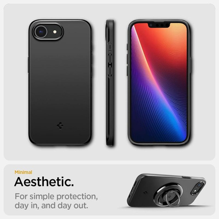 Spigen Thin Fit MagSafe - pouzdro pro iPhone 16e (černé)