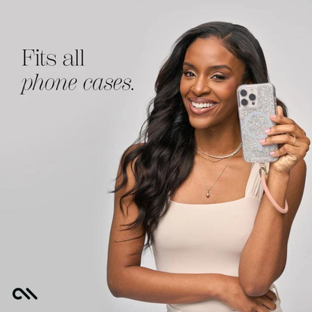 Case-Mate Phone Bangle - Řemínek na zápěstí pro chytrý telefon (Peach)