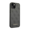 Guess 4G Metall Gold Logo - iPhone 14 Plus Tasche (grau)