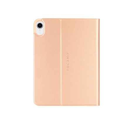 TUCANO Metal - Etui écologique iPad mini 7 (2024) / mini 6 (Rose Gold)