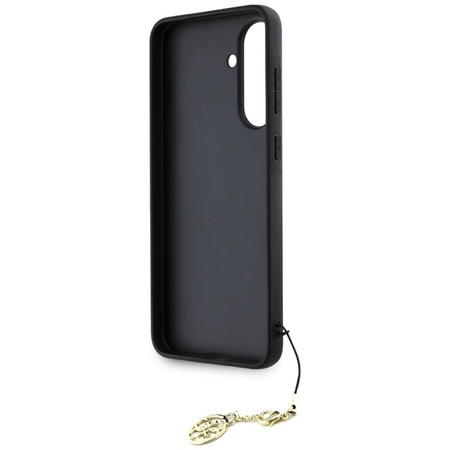 Guess 4G Charms Kollektion - Tasche für Samsung Galaxy A56 5G (schwarz)