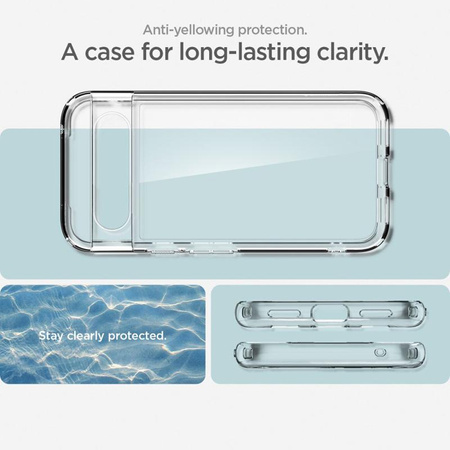 Spigen Ultra Hybrid - Gehäuse für Google Pixel 8A (Transparent)