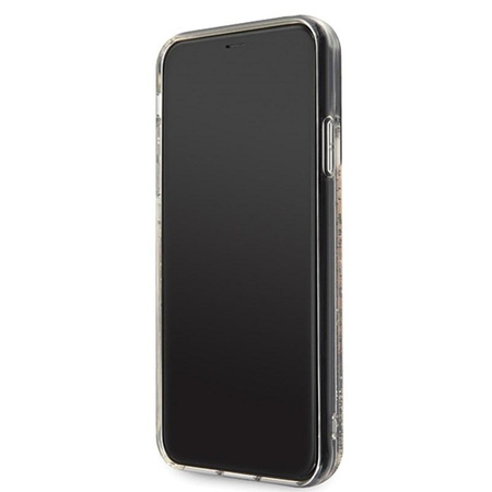 Karl Lagerfeld Glitter Liquid Floatting Charms - Etui iPhone 11 Pro Max (Gold Floatting Charms)