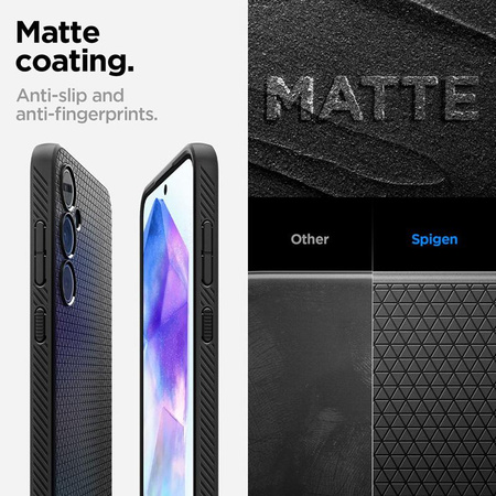 Spigen Liquid Air - pouzdro pro Samsung Galaxy A55 5G (matně černé)