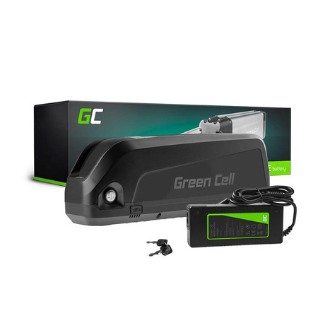 Green Cell - E-Bike battery with charger 48V 18Ah 864Wh Li-Ion XLR 3 PIN