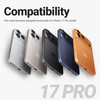 CZARNE ETUI MAGSAFE DO IPHONE 17 PRO Crong CASE MAGNETYCZNE ELEGANCKIE