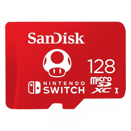 SanDisk Nintendo Switch microSDXC - Karta pamięci 128 GB V30 UHS-I U3 100/90 MB/s